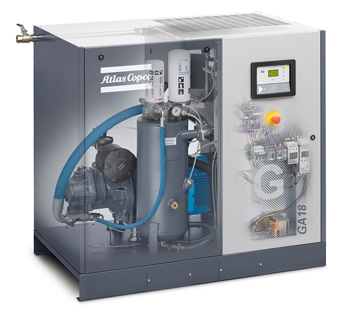 Atlas Copco Ga စီးရီး compressors