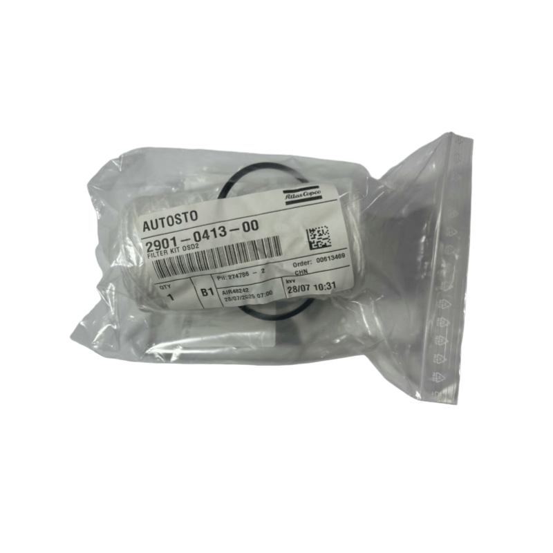 2901041300 ATLAS Copco ရေနံသည် compressor filter kit osd22-90 မူရင်းဝက်အူ filter ကိုဆေးထိုး