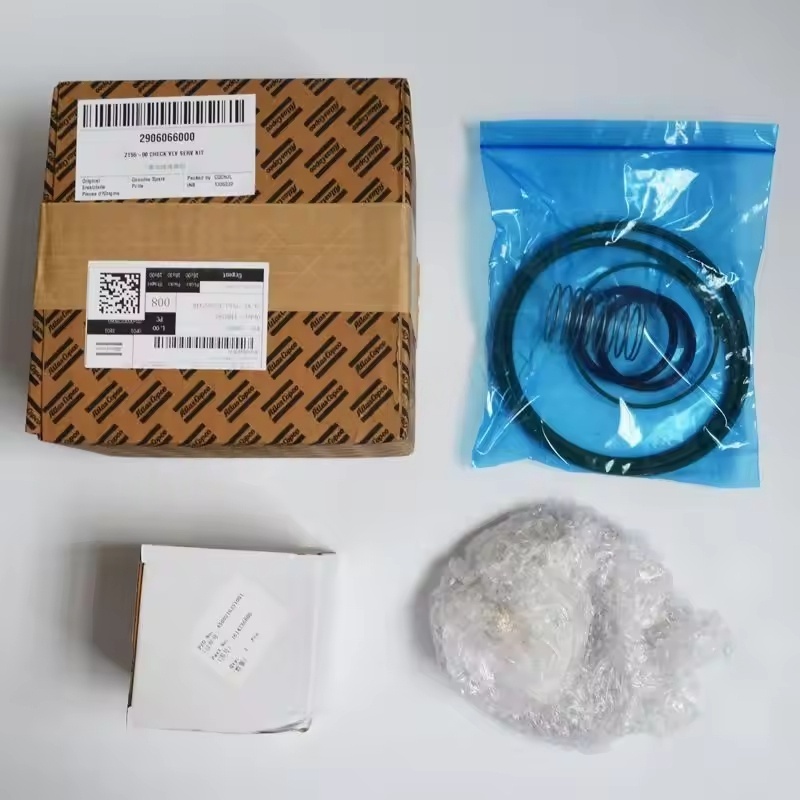 2906066000 Atlas Copco ZT55-90 Air Compressor Check VLV Serv Kit ကိုစစ်ဆေးပါ