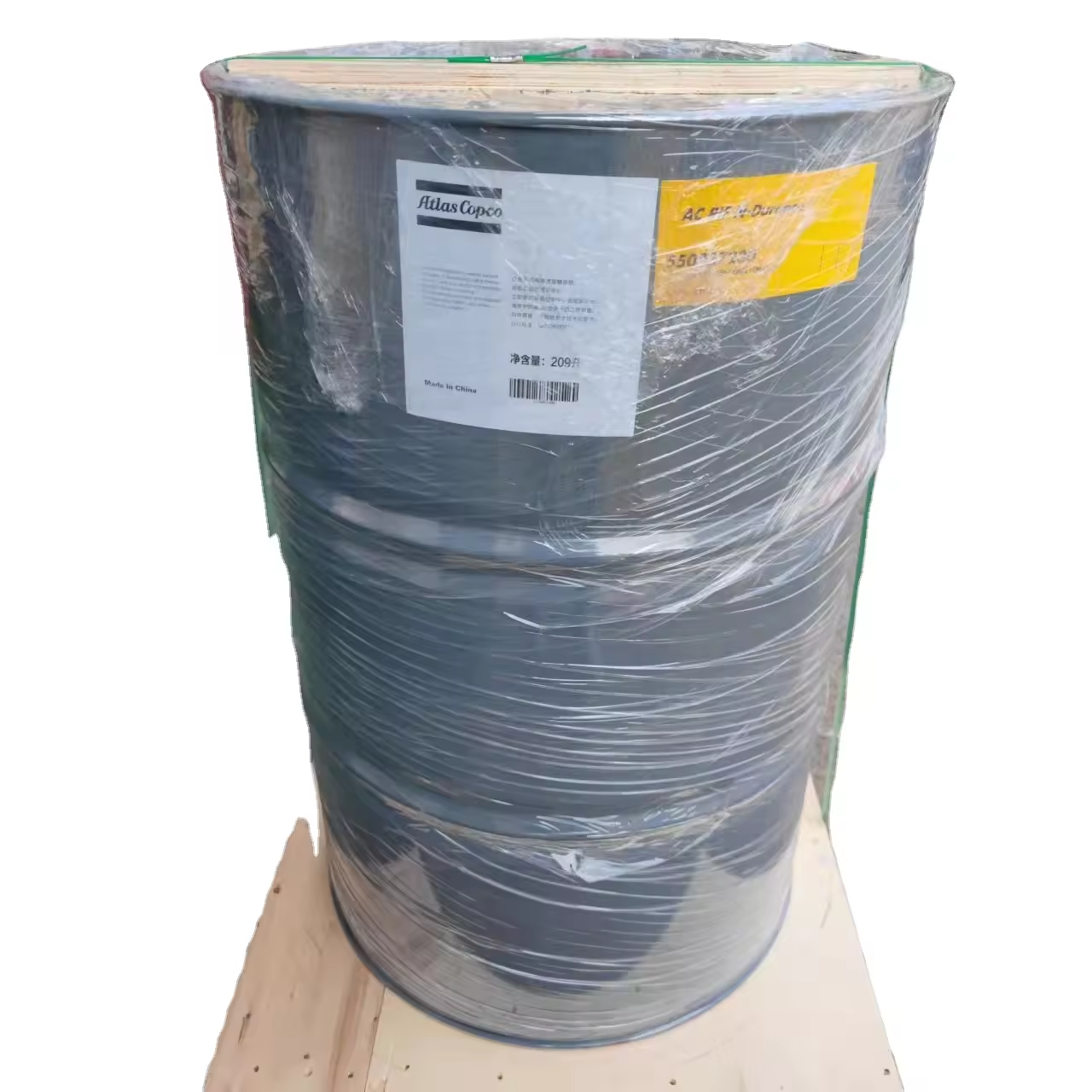 2908850800 Atlas Copco Air Compressor အတွက်ရေနံ 55 ဂါလံ Roto-H ကိုဆီသုံးဆီ