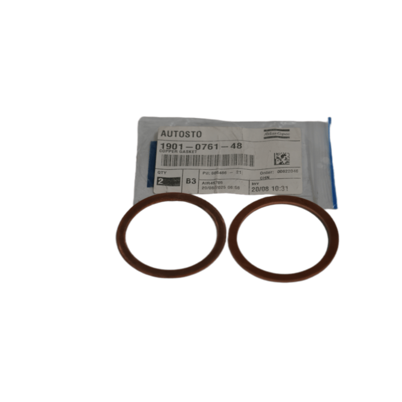 1901076148 Atlas Copco ကြေးနီ Gasket စစ်မှန်သော
