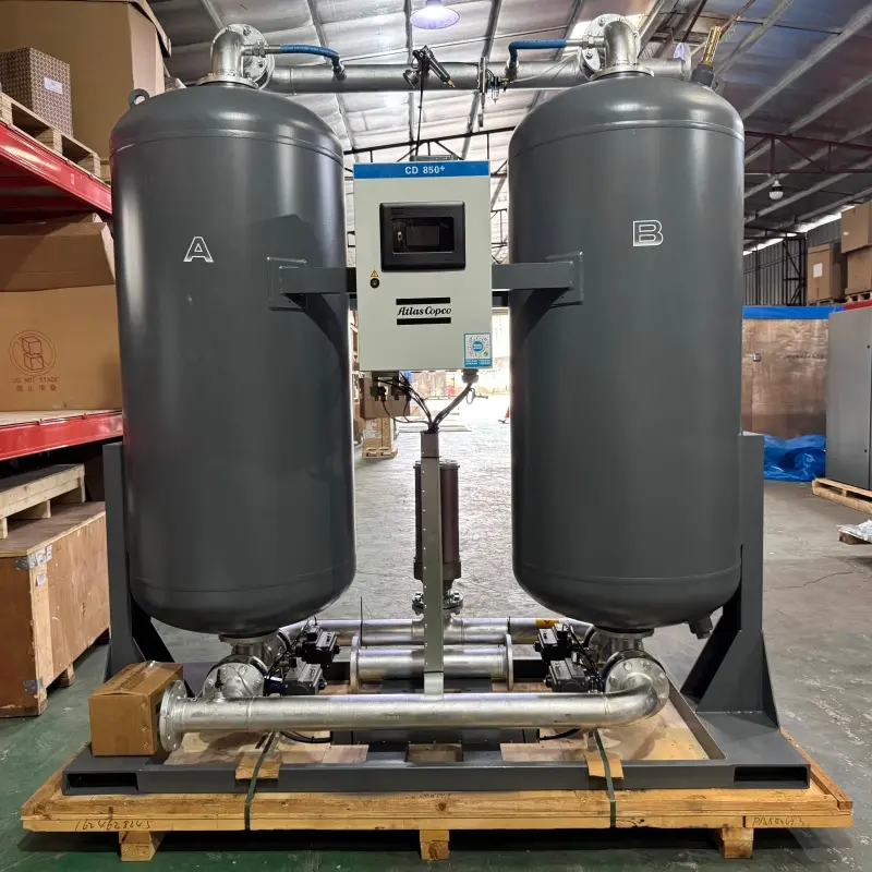 Atlas Copco CD850+ Desiccant Adsorption Air Dryer Atlas Copco Air Dryer အစစ်အမှန်