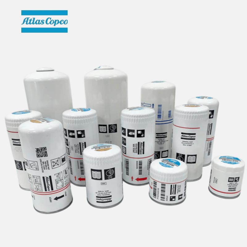 Atlas Copco Spare Parts အစစ်အမှန် မူရင်း 161487499 1614874700 စက်မှုလေကြောင်းကွန်ပရက်ဆာအတွက် ဆီစစ်