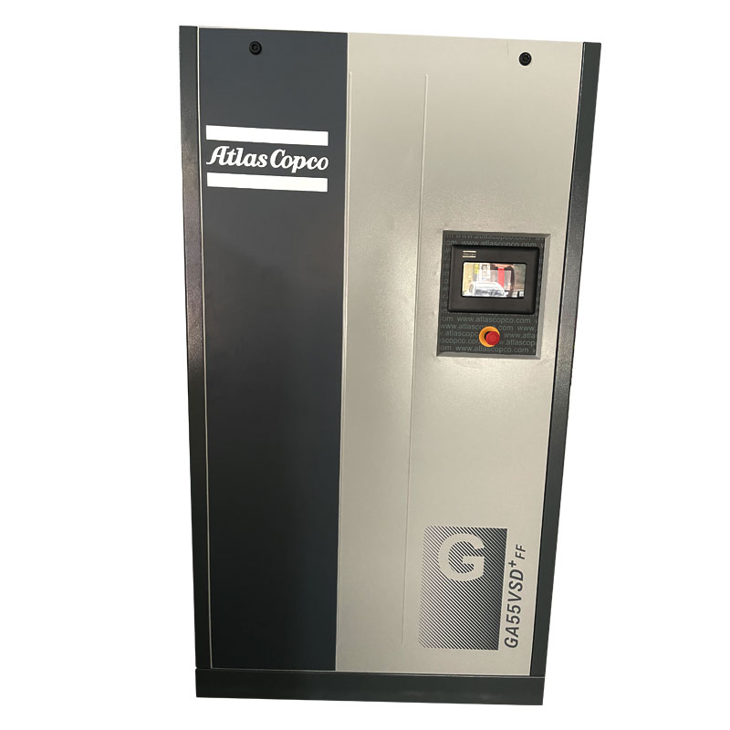 G7 Atlas Copco ဆီထိုးထည့်ထားသော Rotary Screw Air Compressor